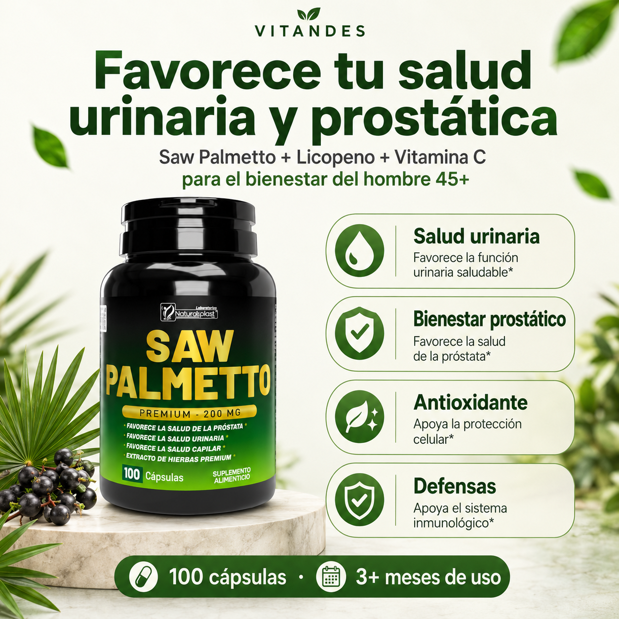 Saw Palmetto Premium