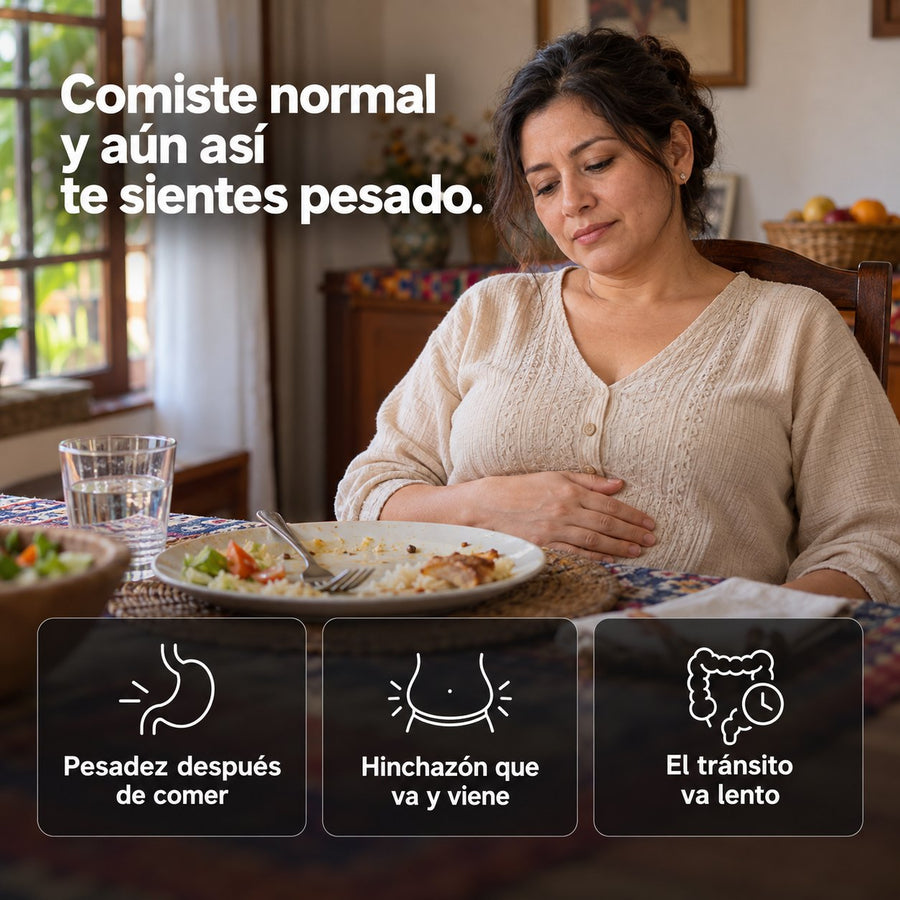 Detoxx: para la pesadez después de comer y el tránsito lento