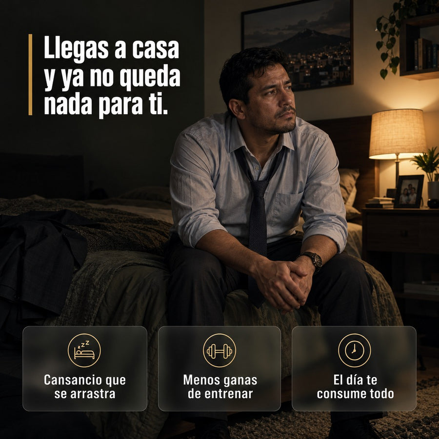 Llegas a casa y ya no queda nada para ti: cansancio que se arrastra