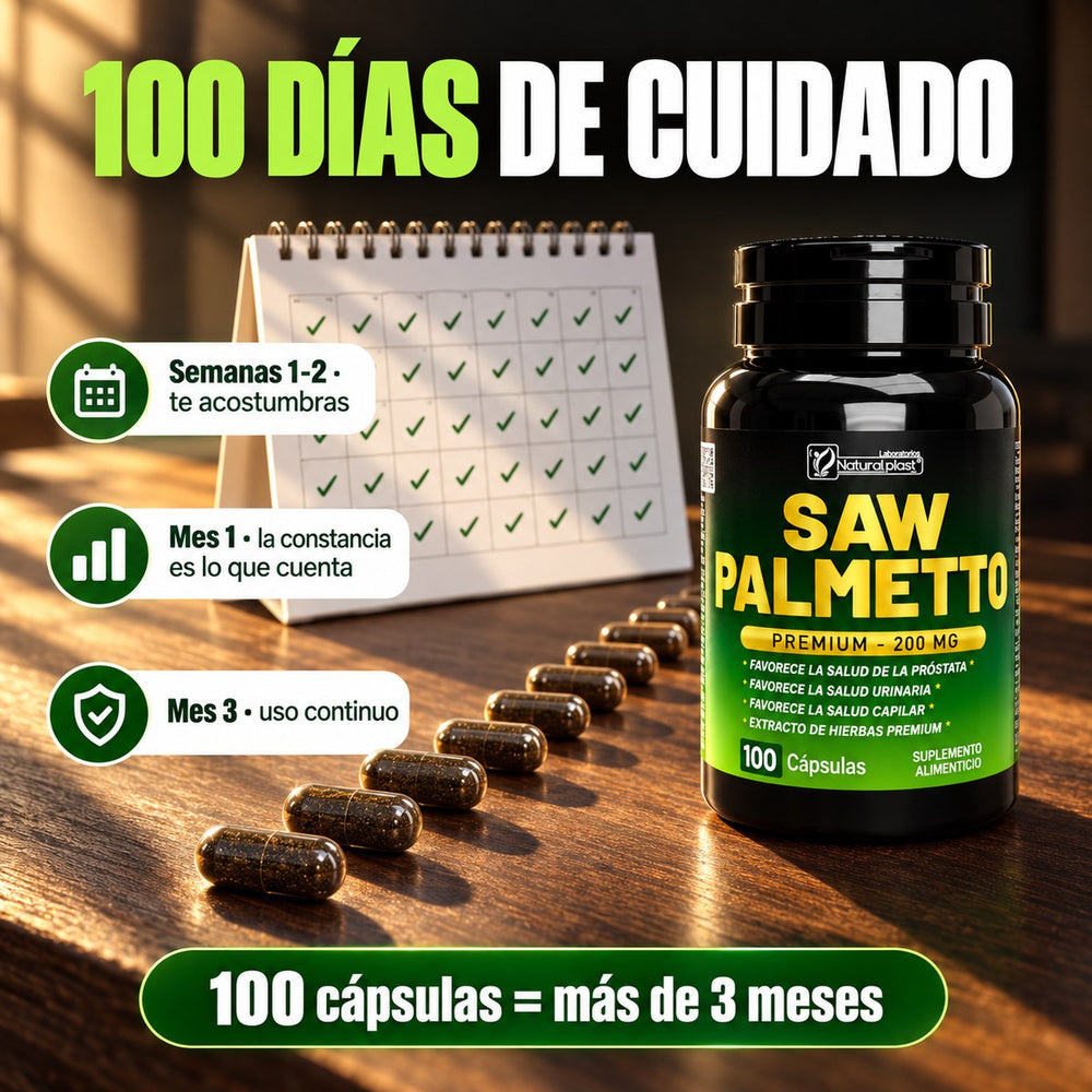 100 días de cuidado: una cápsula al día