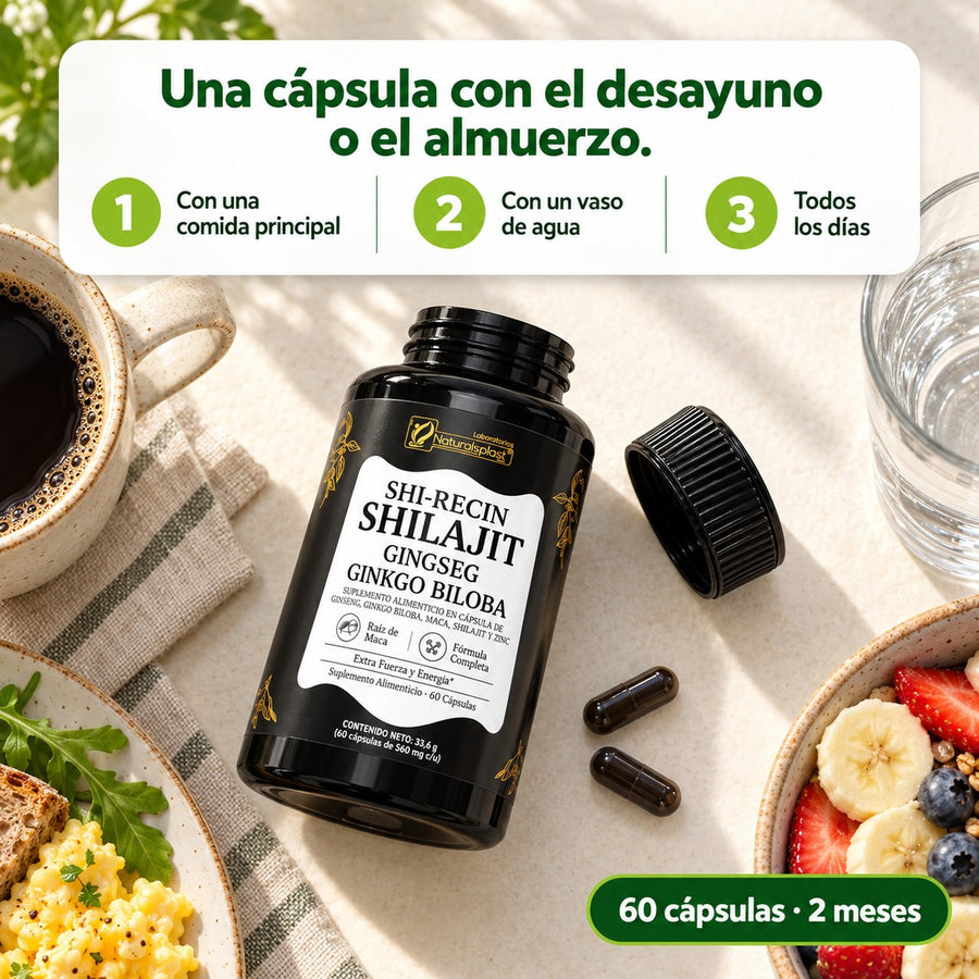 Una cápsula con el desayuno o el almuerzo, todos los días
