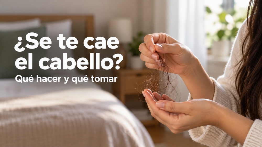 Caída del cabello: qué hacer y qué tomar
