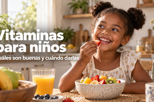 Vitaminas para niños: cuáles son buenas y cuándo darlas