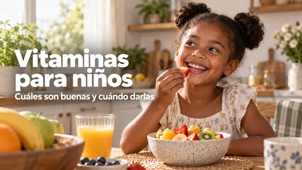 Vitaminas para niños: cuáles son buenas y cuándo darlas