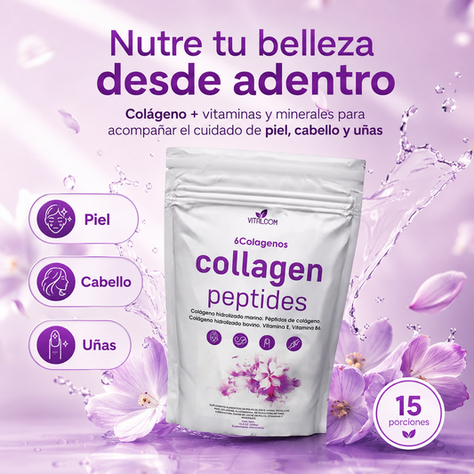 Colágeno Peptides 454g — Piel, Cabello y Articulaciones
