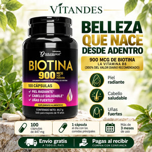 Biotina 900 mcg