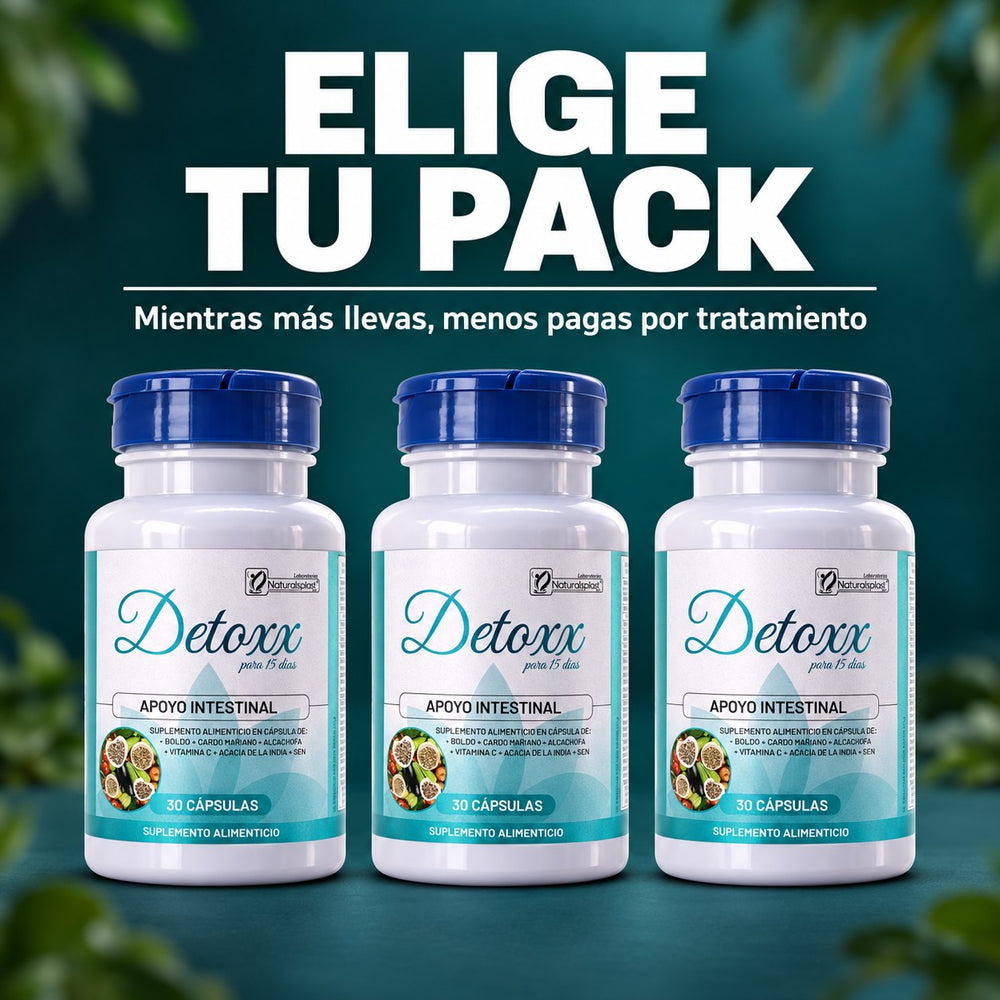 Elige tu pack de Detoxx