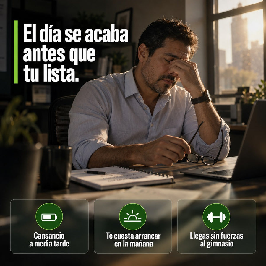 El día se acaba antes que tu lista: cansancio a media tarde