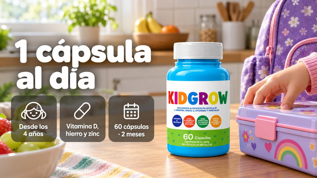KidGrow de Vitandes, una cápsula al día desde los 4 años